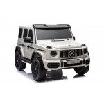 Elektrické autíčko Mercedes Benz G63 AMG XXL 24V 4 x 200W - biele